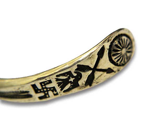 CHOOKE/チョーク】「Half Round Traditional Bangle/ハーフラウンド