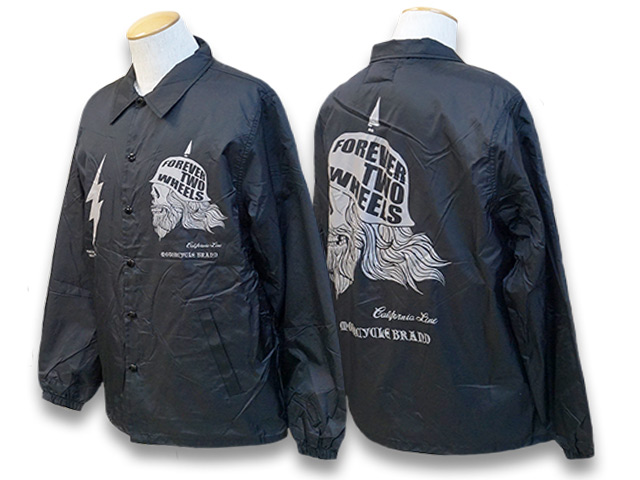 全3色【CALIFORNIA LINE/カリフォルニアライン】2023SS「Boa Lining Coach  Jacket/ボアライニングコーチジャケット」(SKULL FLIGHT/スカルフライト)