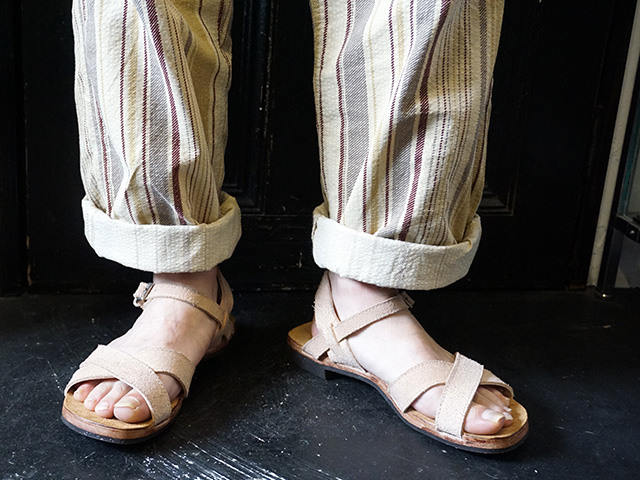 全2色【CLINCH/クリンチ】「Cross Sandal/クロスサンダル