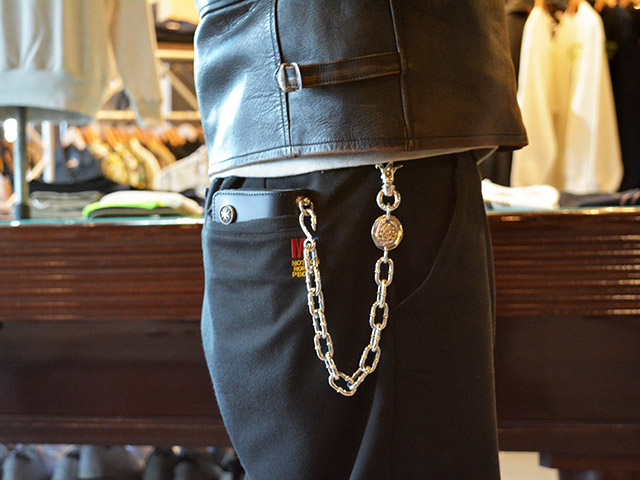 HWZN BROSS】×【CxTxM】×【WOLF PACK】「Thunder Hook Wallet Chain”WP