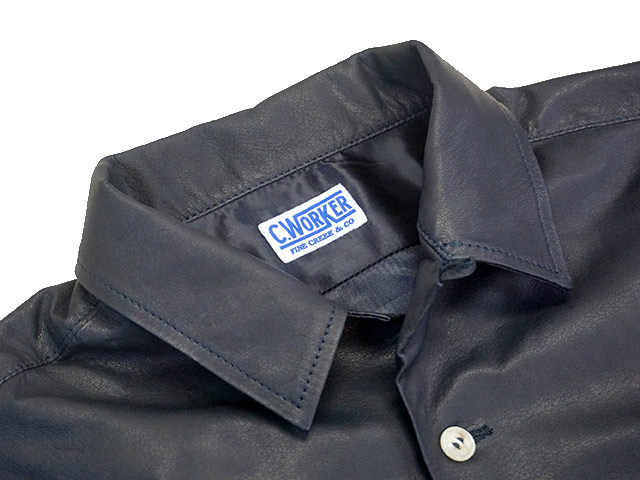 2026年 【CWORKS/シーワークス】2022SS「Deerskin Open Collar Shirts”Positive Three”/ディアスキンオープンカラーシャツ”ポジティブスリー”」(CWST008)アメカジ 【WSO2458935834】(89566円)