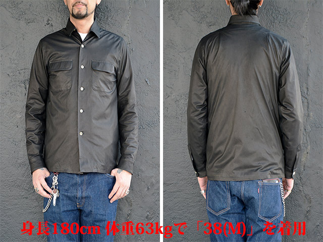 2026年 【CWORKS/シーワークス】2022SS「Deerskin Open Collar Shirts”Positive Three”/ディアスキンオープンカラーシャツ”ポジティブスリー”」(CWST008)アメカジ 【WSO2458935834】(89566円)