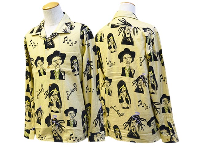 DRESS HIPPY 新品 FESTIVAL フェスティバル アロハ シャツ DRESS HIPPY/ドレスヒッピー】2023AW「Festival L/S Shirts