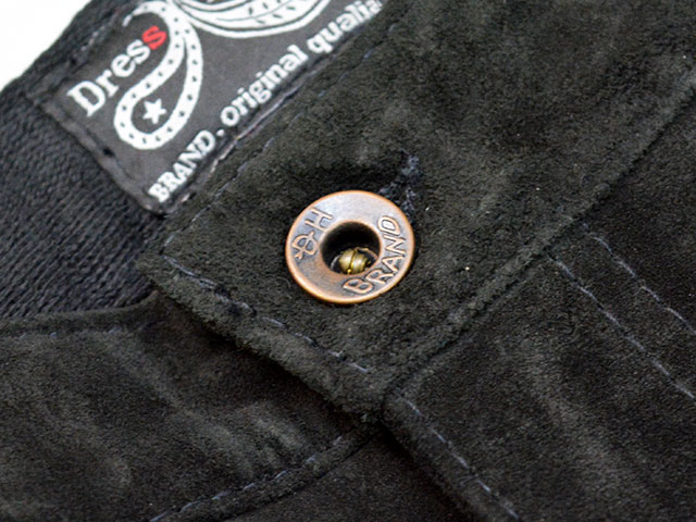 DRESS HIPPY/ドレスヒッピー】2025AW「Suede Topper Leather Pants