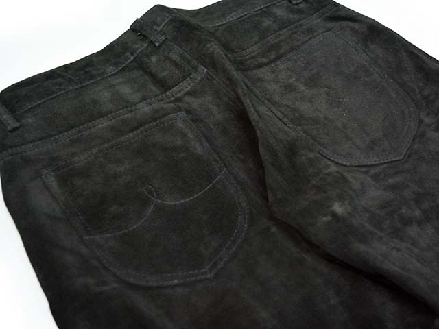 DRESS HIPPY/ドレスヒッピー】2025AW「Suede Topper Leather Pants