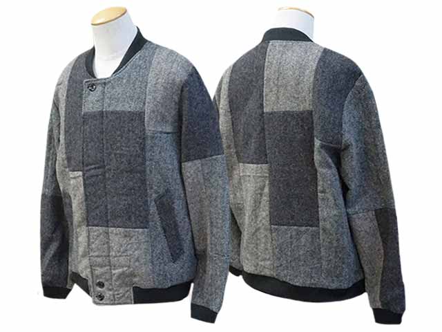 DRESS HIPPY/ドレスヒッピー】2023AW「Harris Patchwork Derby Jacket