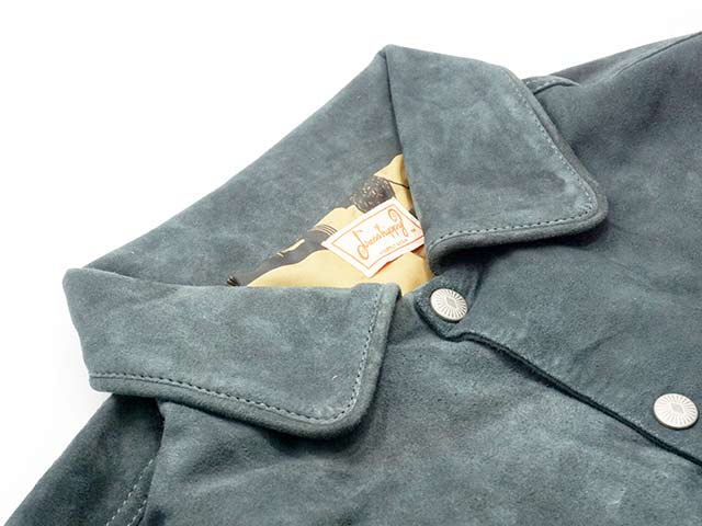 全2色【DRESS HIPPY/ドレスヒッピー】2023AW「Wood Stock Suede Shirt