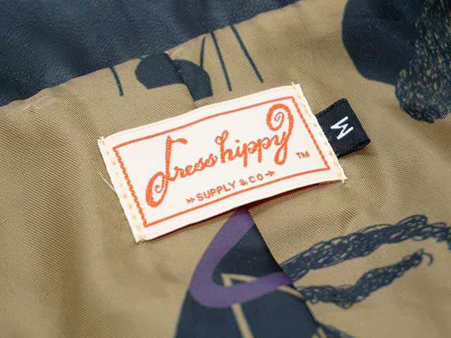 DRESS HIPPY/ドレスヒッピー】2024SS「Wood Stock Leather Jacket