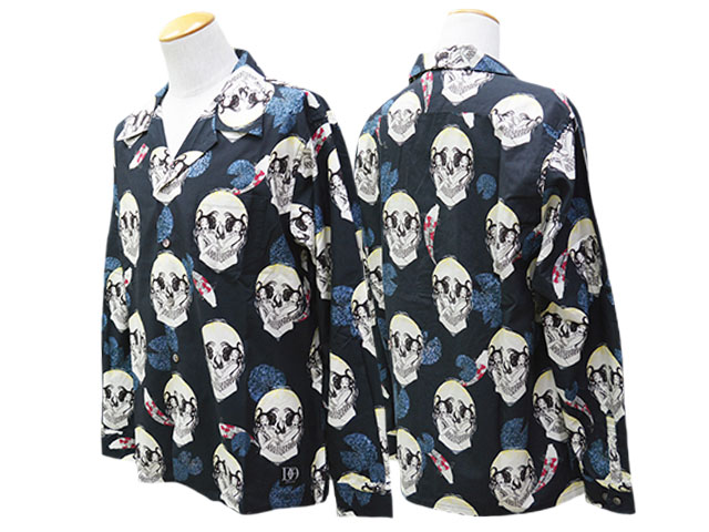 30% OFF)【DRESS HIPPY/ドレスヒッピー】2025AW「Face Two Skull L/S