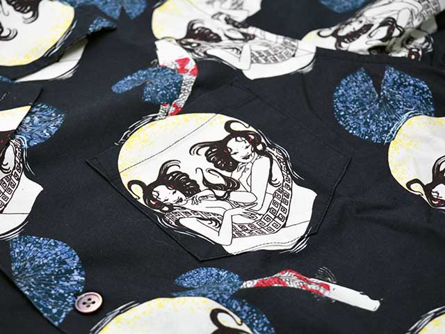 DRESS HIPPY/ドレスヒッピー】2025AW「Face Two Skull L/S Shirts