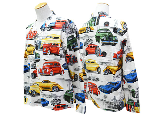 30% OFF)【DRESS HIPPY/ドレスヒッピー】2025AW「Car USA L/S Shirts