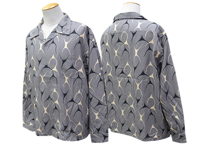 全3色【AT-DIRTY/アットダーティー】2026SS「Flames L/S Shirt
