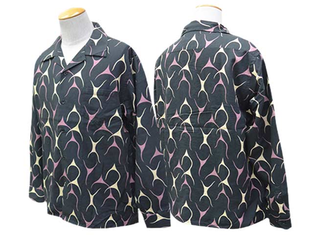 全3色【AT-DIRTY/アットダーティー】2026SS「Flames L/S Shirt