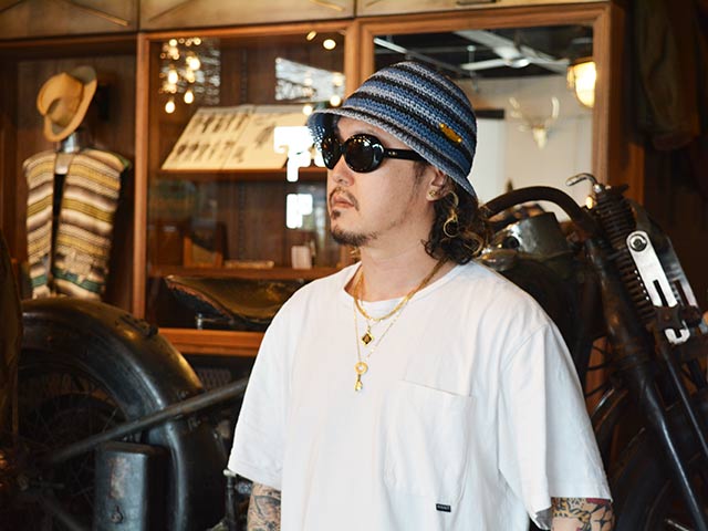 30% OFF)全2色【DRESS HIPPY/ドレスヒッピー】2025SS「Trad Border Hat
