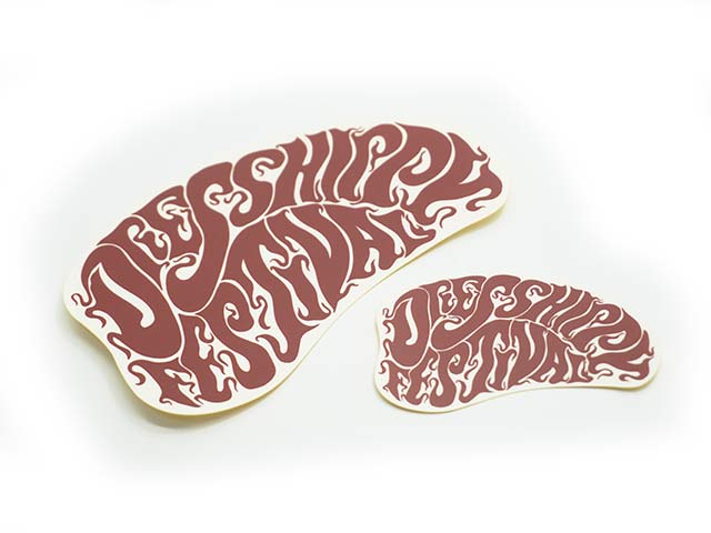 DRESS HIPPY/ドレスヒッピー】「Festival 2P Sticker/フェスティバル2P