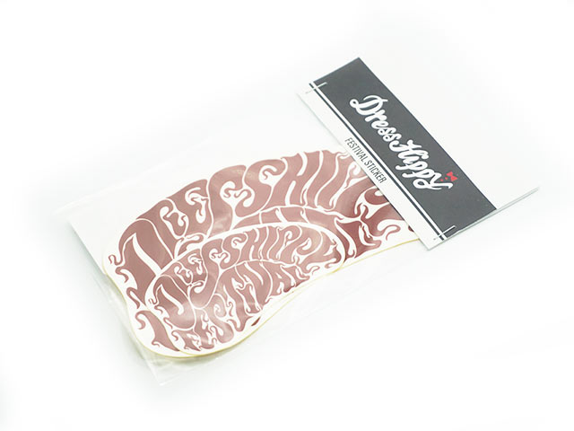 DRESS HIPPY/ドレスヒッピー】「Festival 2P Sticker/フェスティバル2P