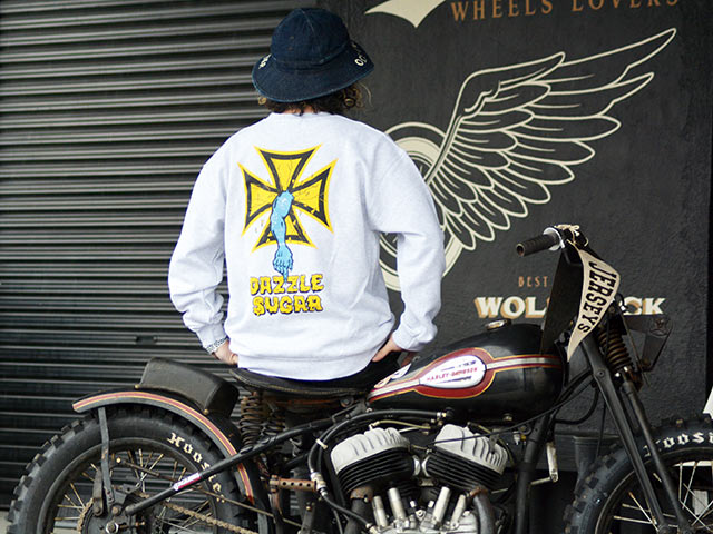 全3色【DAZZLE SUGAR/ダズルシュガー】2025SS「Crew Neck Sweat/クルー