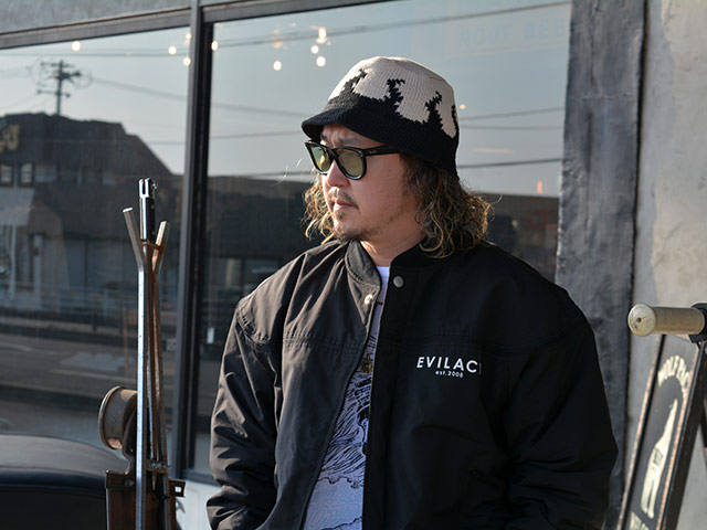 全2色【EVILACT/イーブルアクト】2026SS「Flames Crusher Hat