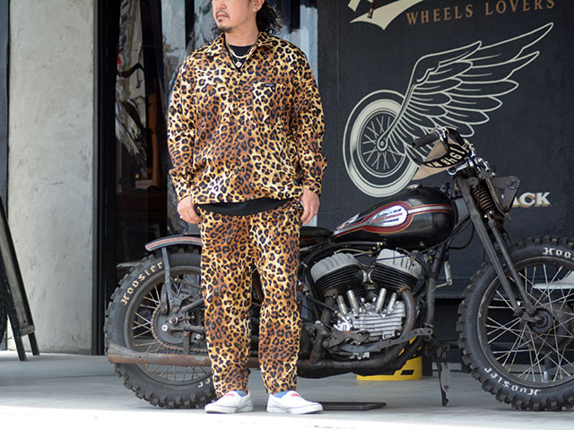 全2色【EVILACT/イーブルアクト】2025SS「Leopard Eazy Pants