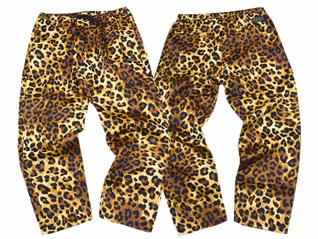 全2色【EVILACT/イーブルアクト】2025SS「Leopard Eazy Pants