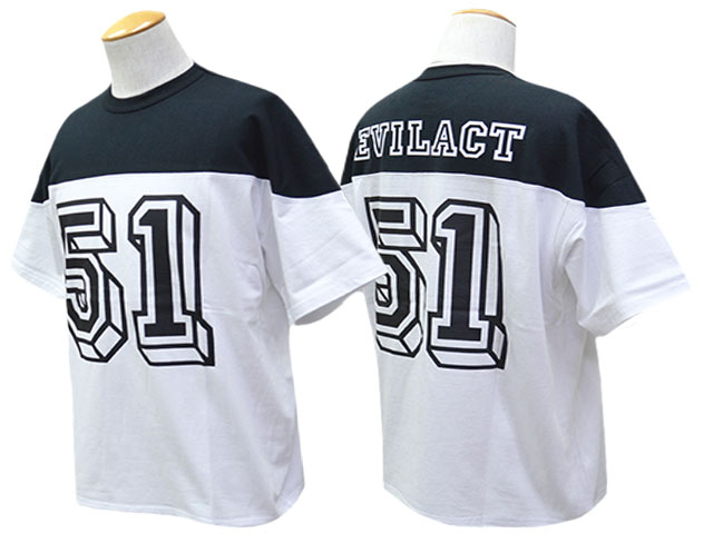 全2色【EVILACT/イーブルアクト】2025SS「51 Hockey S/S Tee/51
