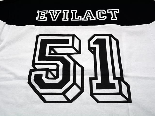 全2色【EVILACT/イーブルアクト】2025SS「51 Hockey S/S Tee/51