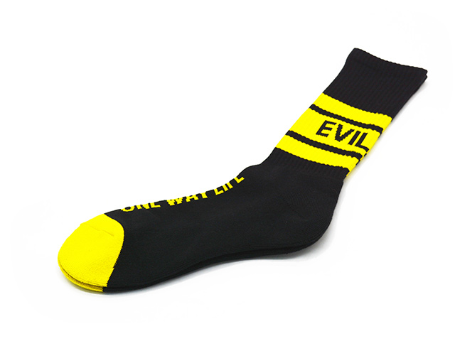 全6色【EVILACT/イーブルアクト】2026SS「Line Socks/ラインソックス