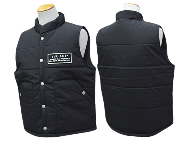全3色【EVILACT/イーブルアクト】2025AW「2Layer PD Vest/2レイヤーPD