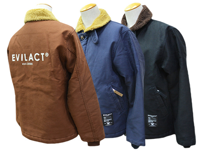 全3色【EVILACT/イーブルアクト】2025AW「MC Deck Jacket/MCデッキ