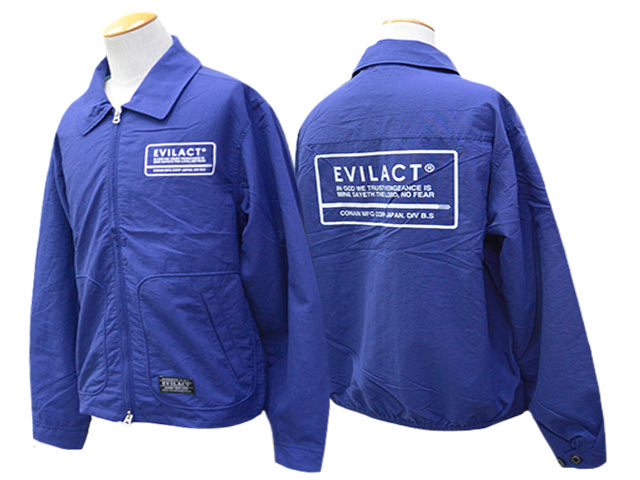 全3色【EVILACT/イーブルアクト】2026SS「DRIZZLER JACKET/ドリズラー