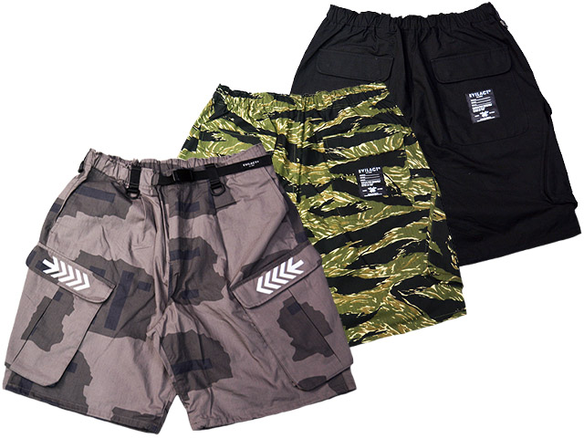 全3色【EVILACT/イーブルアクト】2026SS「Tactical Shorts