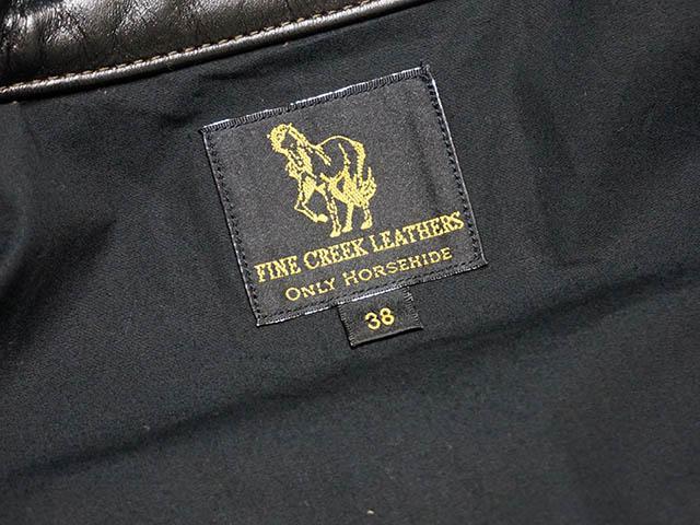 FINE CREEK LEATHERS/ファインクリークレザーズ「Leather Jacket