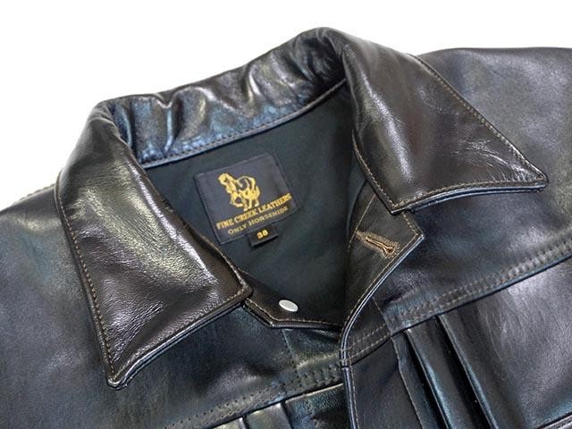 FINE CREEK LEATHERS/ファインクリークレザーズ「Leather Jacket”Salem