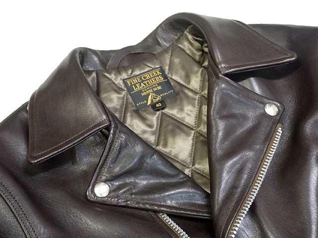 FINE CREEK LEATHERS/ファインクリークレザーズ「Double Riders Jacket