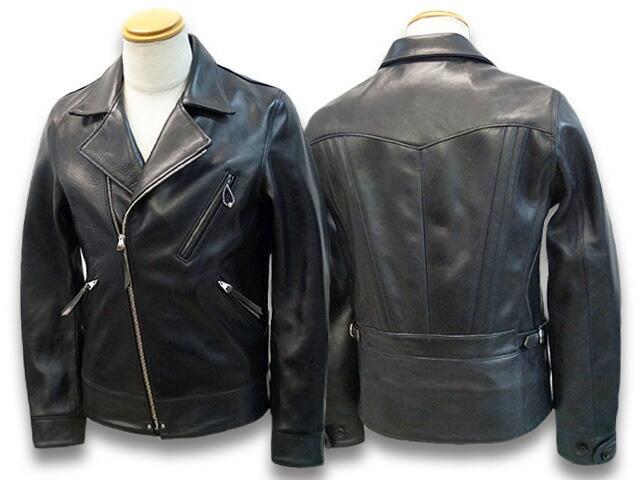 【希少品】AWD Leathers ダブルレザージャケット LL 値下げしました 70's～”Lewis Leathers” Double Motorcycle Jacket - 古着屋
