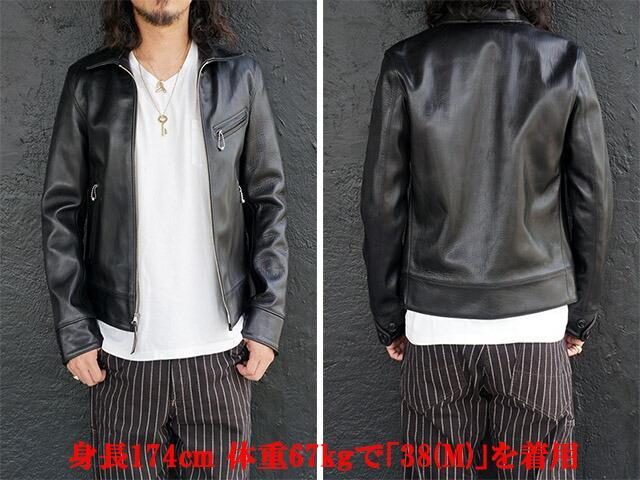 FINE CREEK LEATHERS/ファインクリークレザーズ「Single Riders Jacket