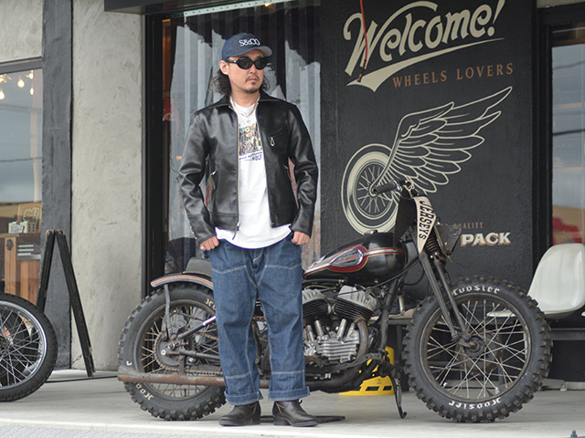 FINE CREEK LEATHERS/ファインクリークレザーズ】「Aviator Jacket