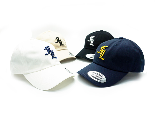 全4色【FLUTTER/フラッター】2024AW「Old English FL Logo 6Panel Cap