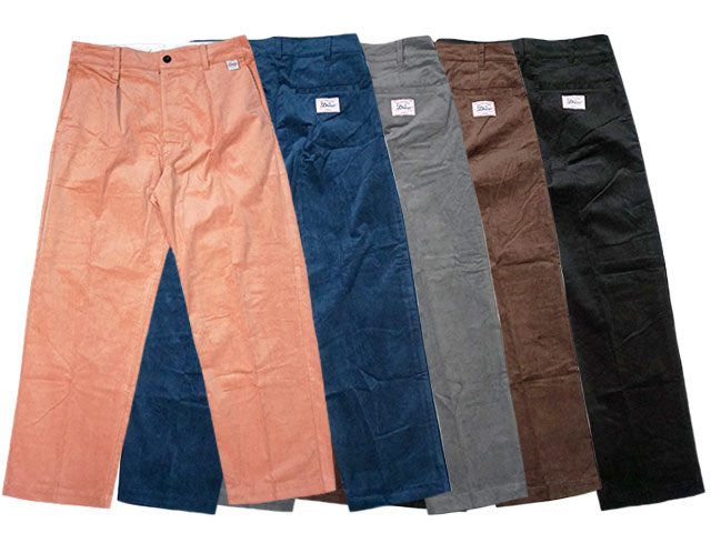 未使用　FLUTTER/フラッター 　ドレスワークトラウザースパンツ　ピンク　M 全5色【FLUTTER/フラッター】2024AW「The Dress Stretch Corduroy Work