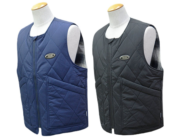 全2色【FLUTTER/フラッター】2025AW「TURBO HEAT Quilting Puff Vest