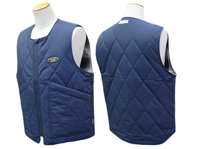 全2色【FLUTTER/フラッター】2025AW「TURBO HEAT Quilting Puff Vest