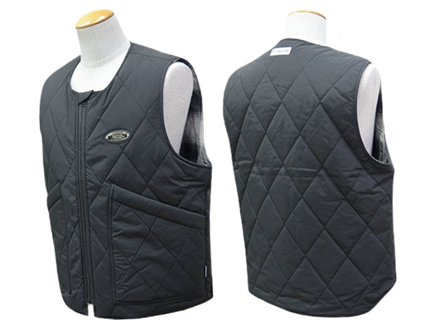 FLUTTER 電熱キルティングベスト ブラック 全2色【FLUTTER/フラッター】2025AW「TURBO HEAT Quilting Puff Vest