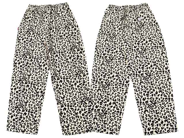 フラッター　flutter イージーパンツ　レオパード FLUTTER/フラッター】2025AW「Cotton Twill Leopard Easy Pants/ザ