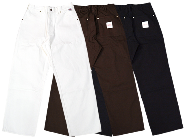 全3色【FLUTTER/フラッター】2025AW「Cotton Duck Painter Pants