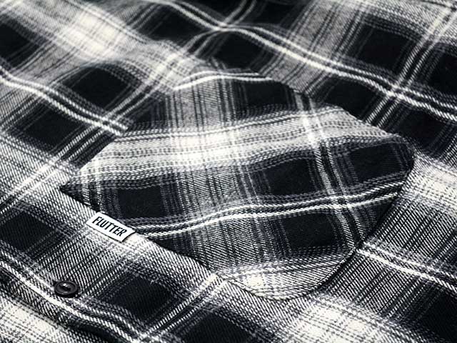全2色【FLUTTER/フラッター】2025AW「Regular Collar Check Shirts