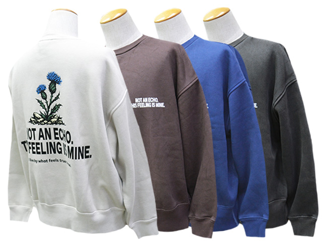 Golfickers スウェットトレーナー【Acid Blue新品】 希少色 全4色【FLUTTER/フラッター】2026SS「Double Dyeing Big Silhouette