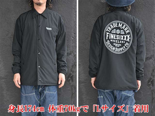 FINESIXXX/ファインシックス】2025SS「Trade Mark Embroidery Zip