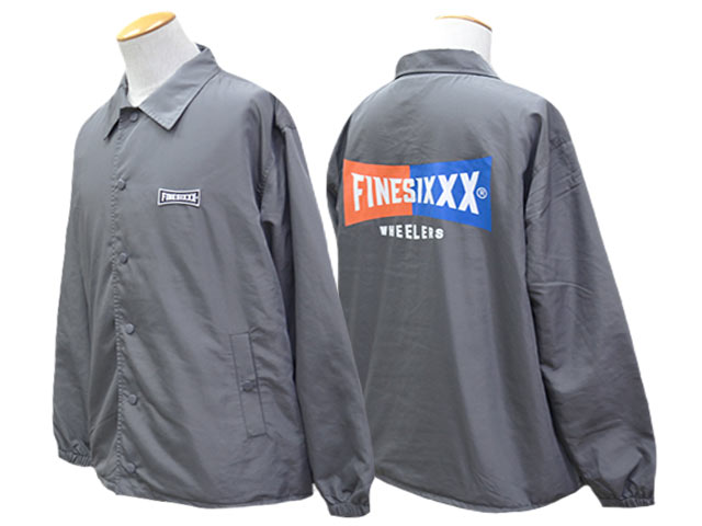 全3色【FINESIXXX/ファインシックス】2025SS「Standard Logo Zip Coach