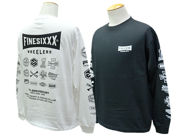 全2色【FINESIXXX/ファインシックス】2026SS「6th Anniversary L/S Tee