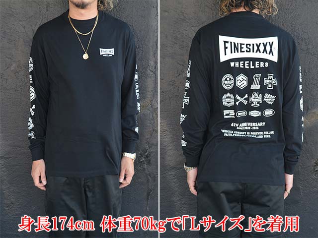 全2色【FINESIXXX/ファインシックス】2026SS「6th Anniversary L/S Tee